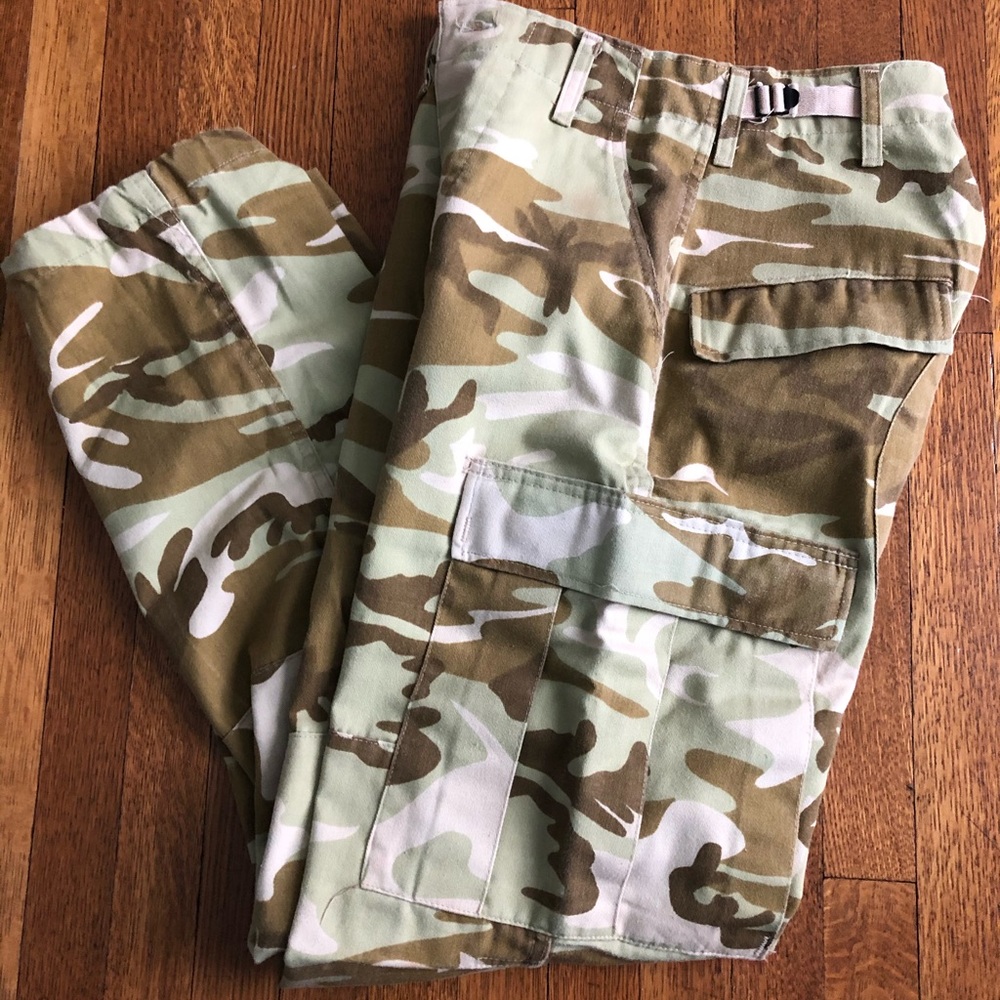 Authentic Camouflage Cargo Pants